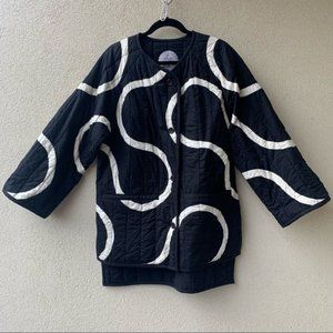 Haptic Lab Snake Path Quilt Coat/Cloak